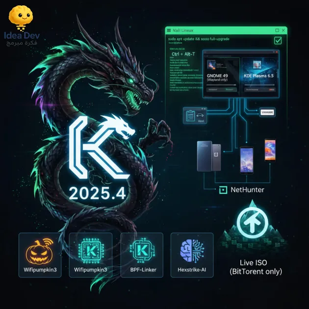 Kali Linux 2025.4 Released: Wayland, AI Tools & NetHunter