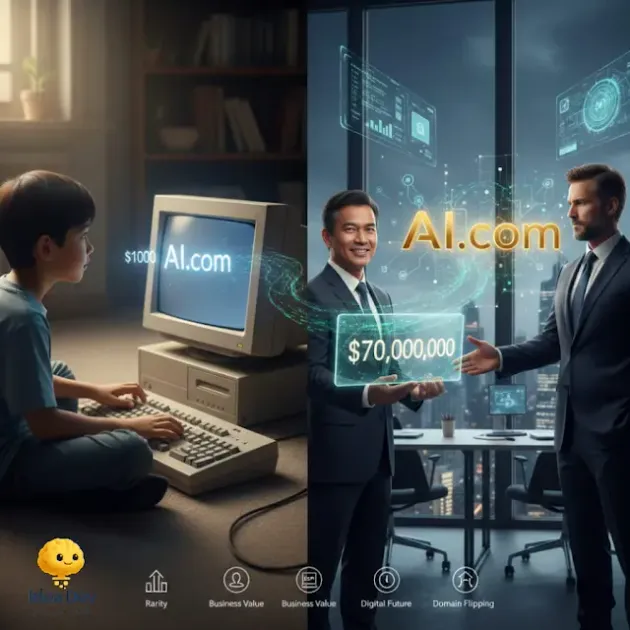 AI.com Domain Sale: From $100 to a $70 Million Deal